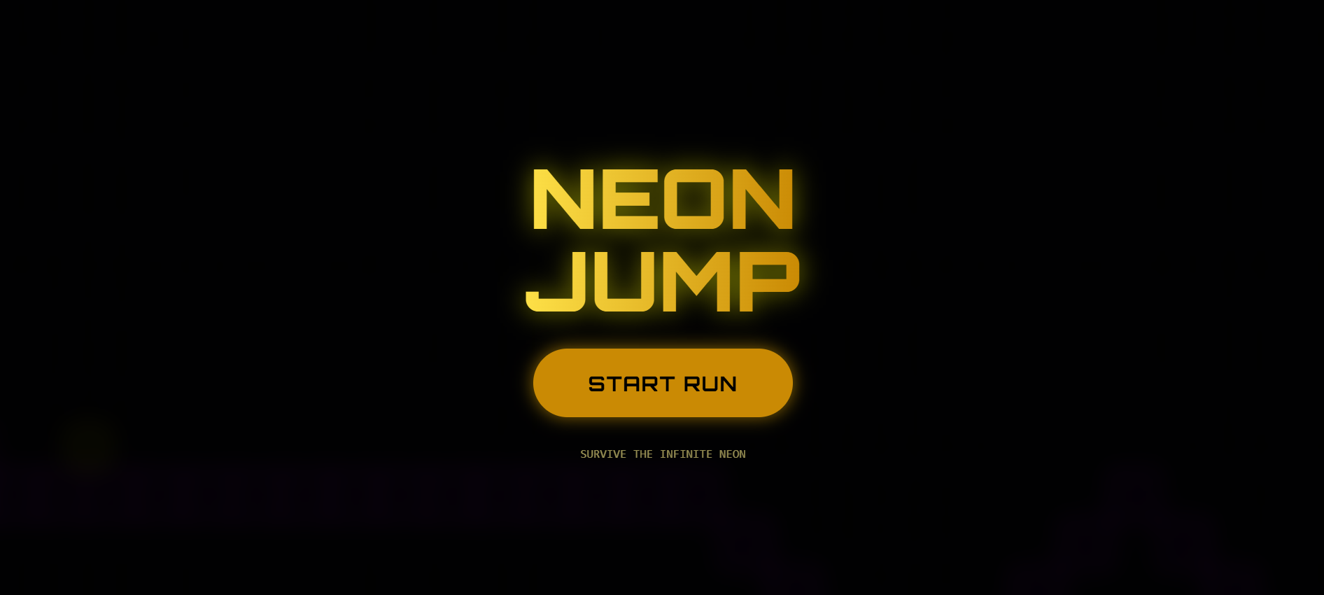 Neon Jump Game